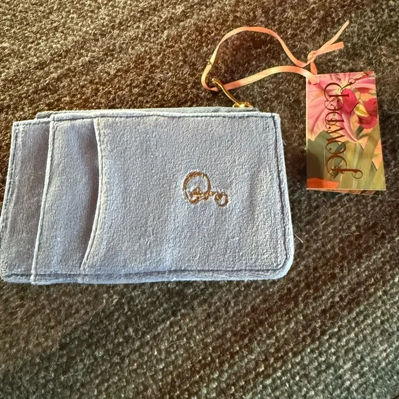 Colorful Crab Embroidered Card Holder - Picture 2 of 4